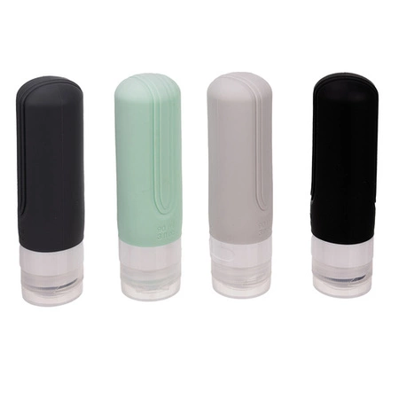 Silikonowe Butelki Podróżne do Samolotu na Kosmetyki Pojemniki Kosmetyczka Trizand 25760