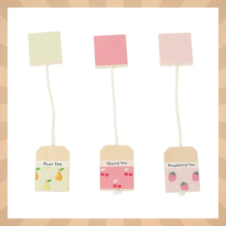 Drewniany Zestaw do Herbaty dla Dzieci KRUZZEL Akcesoria Dzbanek Prezent 26543