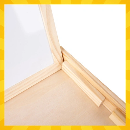 Tablica Edukacyjna Magnetyczna Kruzzel Dwustronna 108el. w Skrzynce Prezent