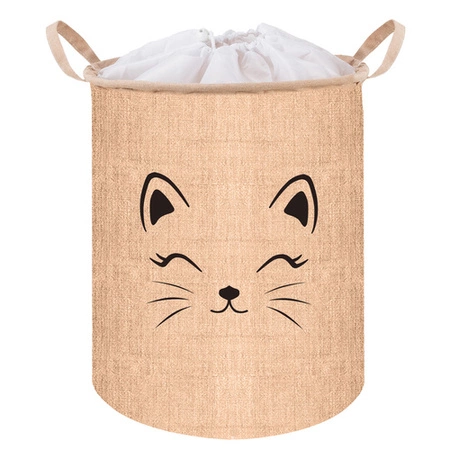 Kosz na Zabawki Ubrania Pojemnik Pranie Bieliznę Organizer Duży Zamykany XL KRUZZEL