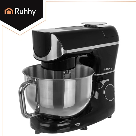 Robot Planetarny Kuchenny RUHHY z Podgrzewaną Misą 5,5 Waga Timer Akcesoria
