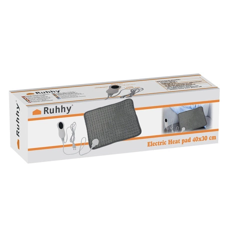 Poduszka Elektryczna Rozgrzewająca Mata na Plecy Bolące Stawy Mięśnie Pilot RUHHY