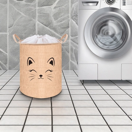 Kosz na Zabawki Ubrania Pojemnik Pranie Bieliznę Organizer Duży Zamykany XL KRUZZEL