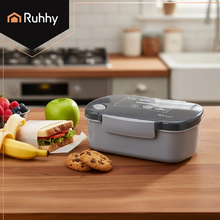 Lunchbox Śniadaniówka Ruhhy 800ml Pojemnik do Mikrofali Zmywarki BPA FREE 26169