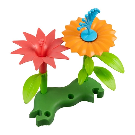 Klocki Konstrukcyjne ISO TRADE Kreatywny Zestaw 3D dla Dzieci Ogród 139el