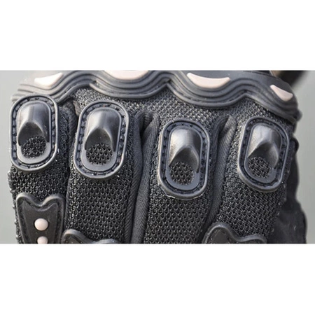 Rękawiczki Motocyklowe Rękawice na Motor Skuter Quad Mocne Pełne Krótkie XL TRIZAND