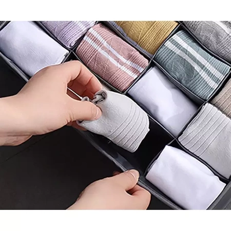 Organizer na Bieliznę Skarpetki do Szuflady Zestaw RUHHY