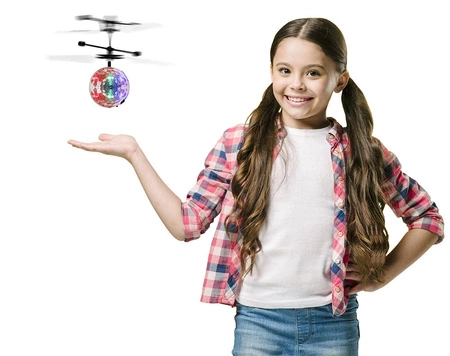 Latająca Kula Led Świecąca Sterowana Ręką Copter ISO TRADE