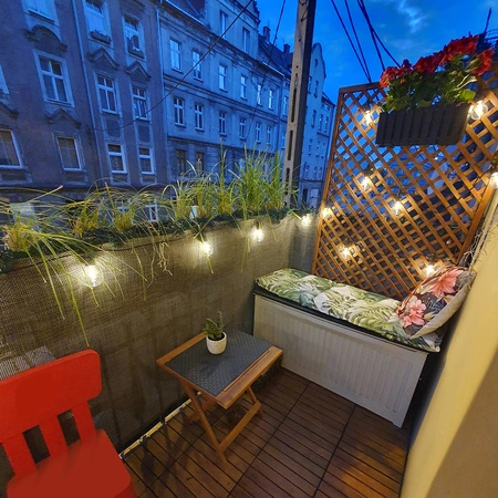 Girlanda Duże Lampki Ogrodowe 6m Zewnętrzne 10szt ISO TRADE