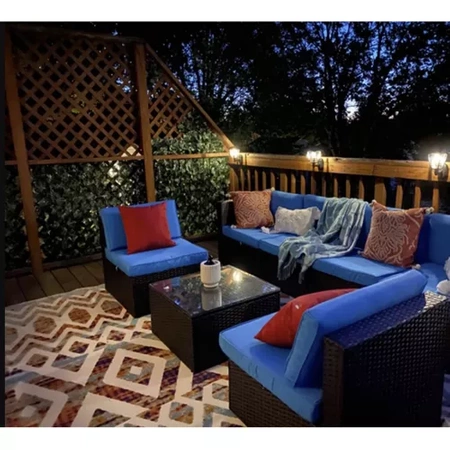 Sztuczny Żywopłot Bluszcz Osłona na Balkon Ścianę Zielona Mata 3m Roślinny GARDLOV