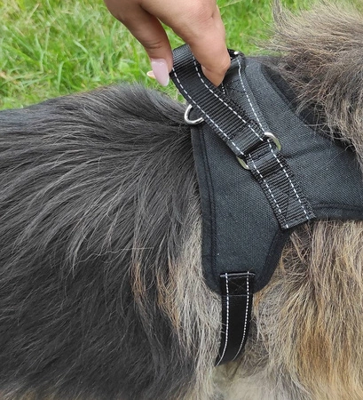 Mocne Szelki dla Psa Bezuciskowe i Lekkie Uchwyt L PURLOV