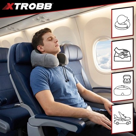 Poduszka podróżna 3D Xtrobb 26087