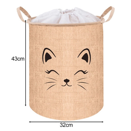 Kosz na Zabawki Ubrania Pojemnik Pranie Bieliznę Organizer Duży Zamykany XL KRUZZEL