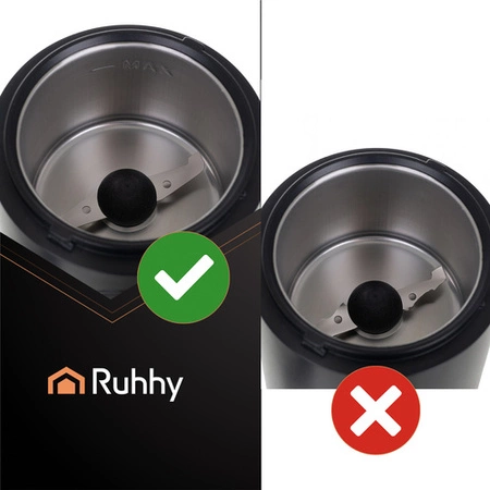 Młynek do Kawy Elektryczny do Mielenia Orzechów Przypraw Wydajny Mocny 150W Ruhhy 26219