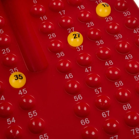 Gra Bingo Rodzinna dla Dzieci Towarzyska Maszyna Losująca Rozrywka Prezent KRUZZEL