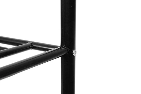 Stojak Wieszak na Ubrania Pólki Haczyki Na Kurtki Buty Metalowy RUHHY