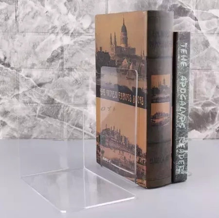 Podpórki do Książek Stojak Plexi Przezroczyste 6x RUHHY