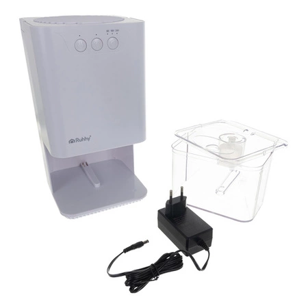 Osuszacz Powietrza Pochłaniacz Wilgoci Cichy Timer + Podświetlenie LED1,4L Ruhhy 26495