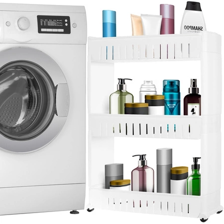 Regał Szafka Półka Łazienkowa Kuchenna z Kółkami RUHHY