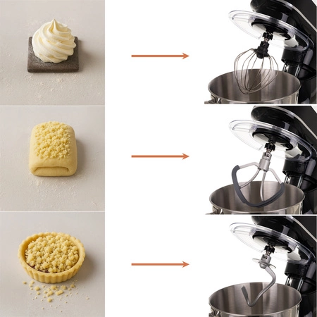 Robot Planetarny Kuchenny z Podgrzewaną Misą 6,2l Ruhhy Duży Wielofunkcyjny 25726