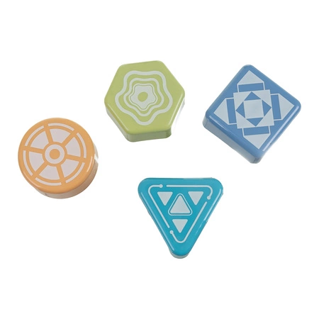 Zabawka interaktywna Słonik Montessori KRUZZEL Sorter Wbijak Tablica Klocki