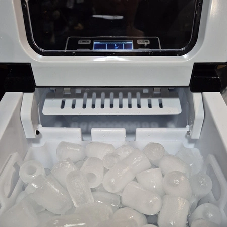 Kostkarka do Lodu Domowa Maszyna do Kostek Ekspresowy Lód 12 kg Wyświetlacz RUHHY