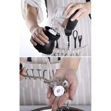 Młynek do Kawy Ręczny Mielenia Mocny Orzechów Ziaren Ziól Przypraw Pieprzu RUHHY