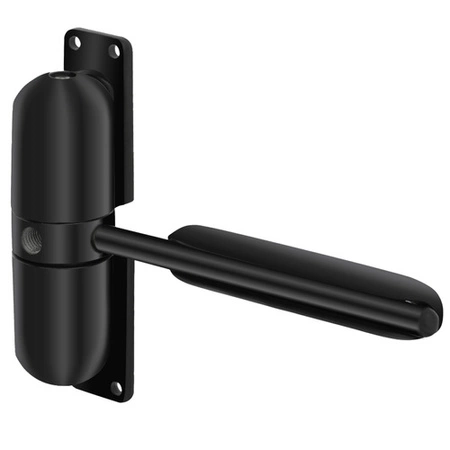 Samozamykacz do Drzwi Czarny z Ramieniem Zamykacz Drzwiowy Domykacz do 60kg MALATEC