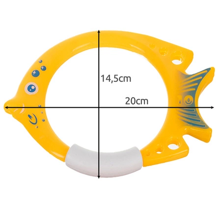Zabawki do Nurkowania Wody Basenu Wanny Zestaw Kolorowe dla Dzieci + Worek KRUZZEL
