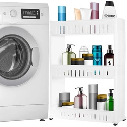 Regał Szafka Półka Łazienkowa Kuchenna z Kółkami RUHHY