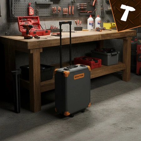 Zestaw Narzędzi Bigstren 1000 el Walizka Aluminiowa Klucze Nasadki Bity XXL 26510