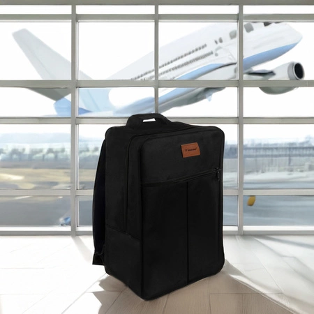 Plecak do Samolotu Bagaż Podręczny Podróżny 40x20x25 Kabinowy Lekki Pojemny TRIZAND