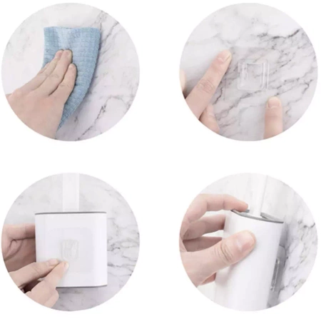 NOWOCZESNA SZCZOTKA TOALETOWA DO ŁAZIENKI WC TOALETY RUHHY