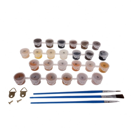 Malowanie po Numerach Obraz 40x50 Zestaw do Malowania na Prezent Ramie DIY