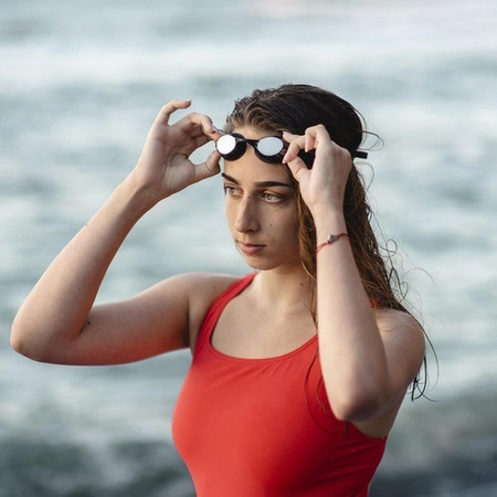 Okulary Pływackie do Pływania na Basen Okularki Anti-fog Antifog + Etui TRIZAND