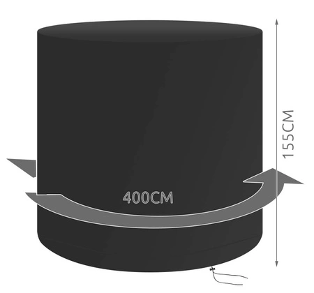 Pokrowiec na Fotel Wiszący Kokon Kosz Ogrodowy GARDLOV