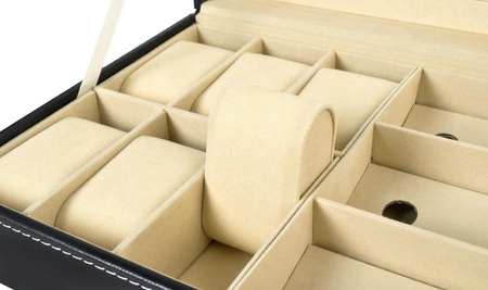 Szkatułka Pudełko Organizer Etui Zegarki i Okulary MALATEC