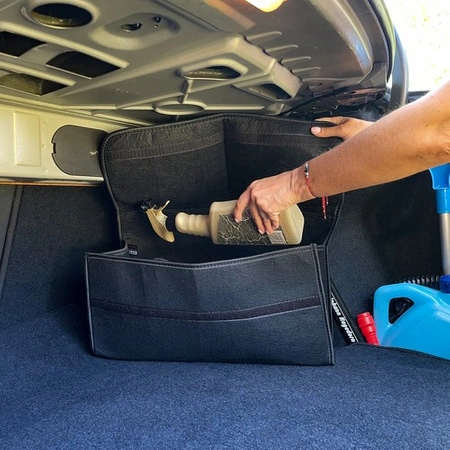 Organizer do Bagażnika Torba do Auta Samochodu Samochodowy na Rzepy Sztywny XTROBB