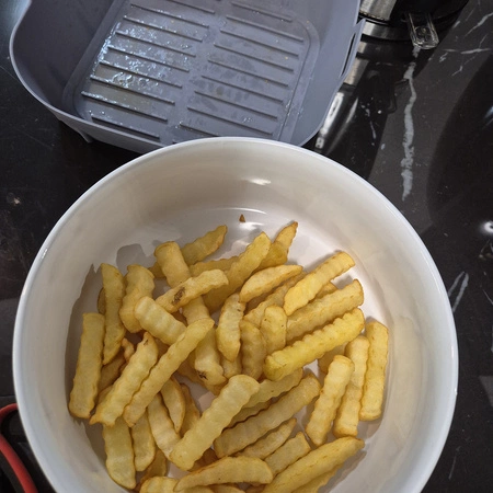 Wkład Silikonowy do Frytkownicy Beztłuszczowej Air Fryer Koszyk Forma 20x20cm RUHHY
