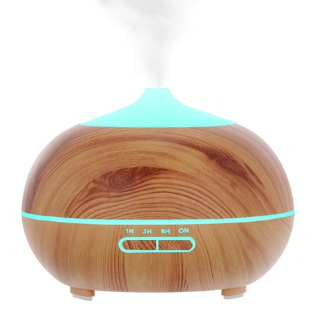 Nawilżacz Powietrza Aromaterapia Dyfuzor Zapachowy Jonizator Lampka + Pilot RUHHY