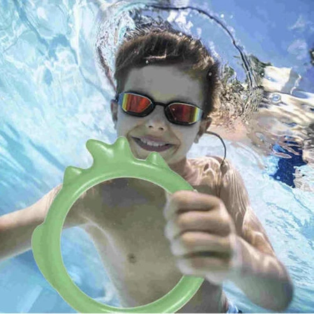 Zabawki do Nurkowania Wody Basenu Wanny Zestaw Kolorowe dla Dzieci + Worek KRUZZEL