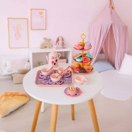 Zestaw do Herbaty dla Dzieci Serwis Kawowy Filiżanki Kawy + Walizka Prezent 26367