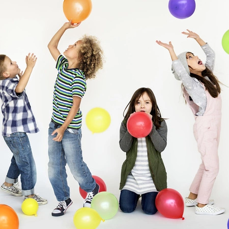 Elektryczna Pompka do Balonów 2 Dysze Szybka Wydajna Mocna 600W Różowa KRUZZEL