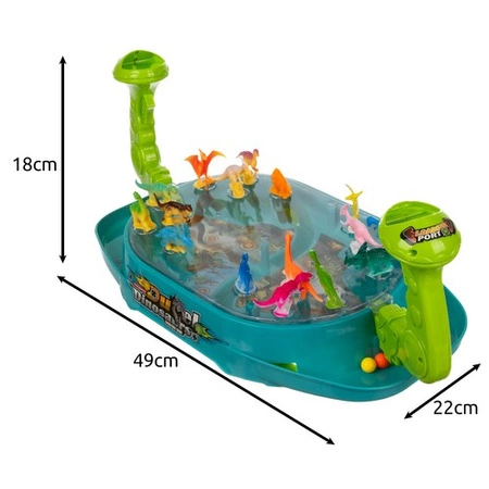 Gra Dinozaury Zręcznościowa dla Dzieci Dinozaur Bitwa Dinozaurów Strzelanka KRUZZEL