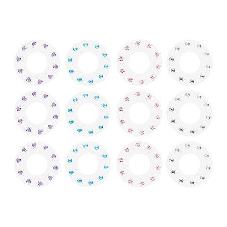 Maszynka do Ozdabiania Włosów I Ubrań Iso Trade Zestaw 180 Kryształków XXL