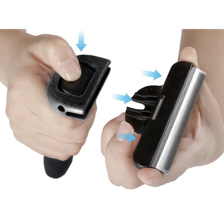 Zgrzebło Szczotka dla Psa Kota Trymer do Sierści Usuwa Martwy Włos Grzebień PURLOV