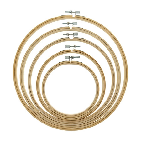 Mulina do Haftowania mix Kolorów 100 szt Nici + Zestaw Akcesoriów Tamborek 25724 MAALEO