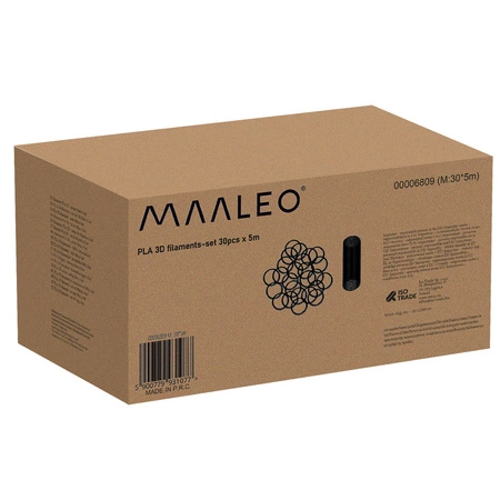 Wkłady PLA Długopis 3D Pen 30 x Filament 5m = 150m MAALEO