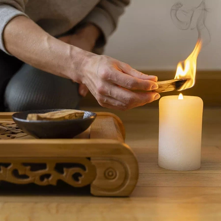 8 x Świeczki Zestaw Biała Świeca Walec 10cm Bispol