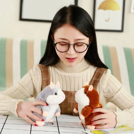 Gadający Chomik Interaktywny Gaduła Przedrzeźniacz KRUZZEL